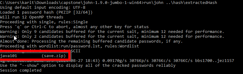 password-found